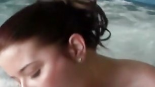 Blow Job in the Hot Tub