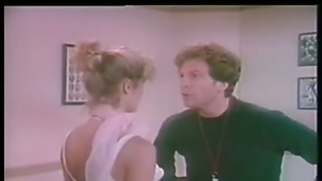 Ginger Lynn bangs the coach