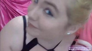 Voluptuous Blonde BBW Persephone makes her first Amateur Gold Group Camshow