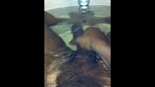 Me Jacking off in the Tub Bored
