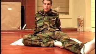 Sexy Army Boy getting Naked
