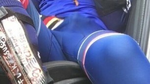 Gettin horny and cummin in my soccer outfit