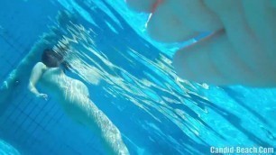 Underwater nude couples sex cam hidden spy