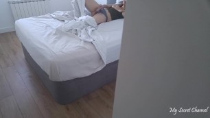 Amazing Morning Sex after I Caught my Older Stepsister Touching herself and Begging me for help
