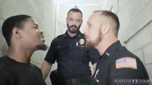 Naked Black African Men Dick Gay Fucking The White Cop With Some Chocolate Dick