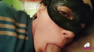 I Masturbate on her Face, but she can't help but Lick it and then she Squirt Me.