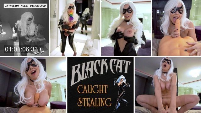 BLACK CAT CAUGHT STEALING - PREVIEW - ImMeganLive
